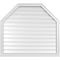 Ekena Millwork Octagonal Top Surface Mount PVC Gable Vent w/ 2"W x 2"P Brickmould Sill Frame, 40"W x 36"H GVPOT40X3603SF - alternate 1